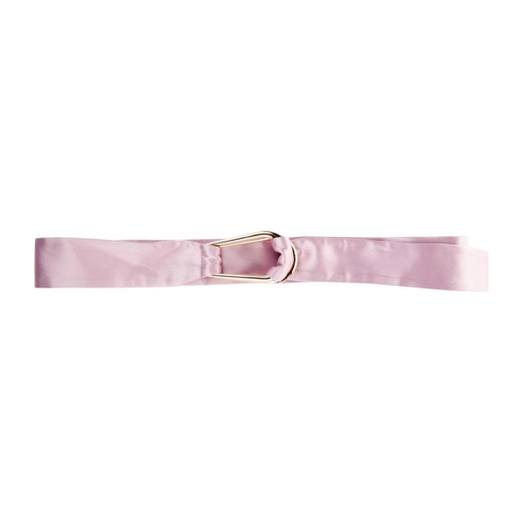 Acler Accessories - ISO Acler pink silk belt